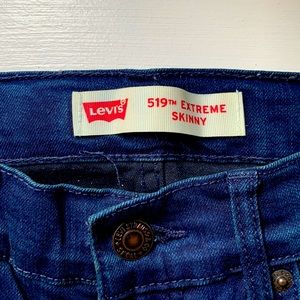 Levi’s authentic denim 519’s